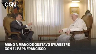 ENTREVISTA COMPLETA DE GUSTAVO SYLVESTRE CON EL PAPA FRANCISCO EN C5N