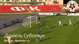 ТОП 10 голів ФК "Волинь" у сезоні 2012/13