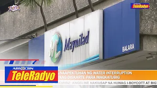 Mga residente na naapektuhan ng water interruption kanya-kanyang diskarte para magkatubig | Sakto