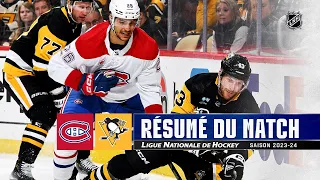 Canadiens vs Penguins 27/01 | Faits saillants