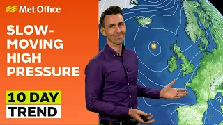 10 Day Trend 17/04/2024 – Less wet but not entirely dry – Met Office weather forecast UK