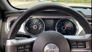 Ford Mustang 3,7 V6 Roush Exhausts - cockpit sound - 6000rpm