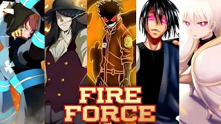 Top 50 Strongest Fire Force Characters Ranked {Series Finale}