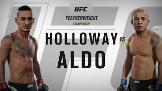 UFC2 .Турнир UFC 218.Титульный Бой. Max Holloway-Jose Aldo 2.