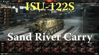 World of Tanks - ISU-122S Sand River Carry