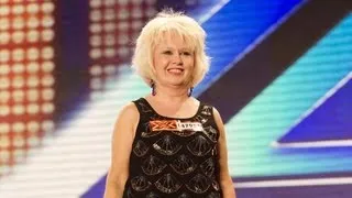 Alison Brunton's audition - Lady Gaga's The Edge Of Glory - The X Factor UK 2012