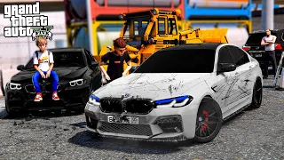 ЗЛОЙ ОТЕЦ ЛИЗЫ РАЗБИЛ НАШИ BMW M5 С ВИТЕЙ ОПЕРОМ! ОТОМСТИЛИ ЕМУ ЗА ВСЕ! ШКОЛЬНЫЕ БУДНИ ГТА 5