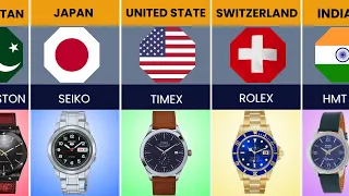 Wrist Watches From Different Countries | watches from different countries