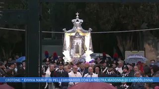 CROTONE:  EVVIVA MARIA IN PELLEGRINAGGIO CON LA NOSTRA MADONNA DI CAPOCOLONNA