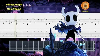 Hollow Knight - Main Theme - Tutorial de guitarra + Partitura