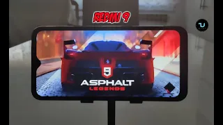 Redmi 9 Asphalt 9 test after Asphalt 9 update/MediaTek Helio G80 gaming test/High graphics