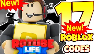 RoTube Life, Roblox GAME, ALL SECRET CODES, ALL WORKING CODES