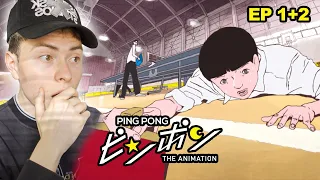 This Anime Has The CRAZIEST Animation | Ping Pong the Animation Episode 1 & 2 Reaction