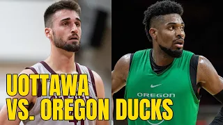 Oregon Ducks Win 78-76 Over uOttawa in a Thriller (Full Highlights) | August 22, 2022