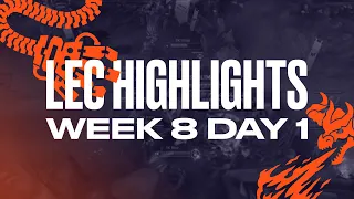 Full Day Highlights | W8D1 | 2021 LEC Summer