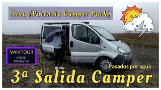 🚐3ª Salida Camper🚐 😎(Area Camper Park Betera)😎👍 (VAN TOUR)👍