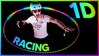 I made a 1D Racing Game with a LED strip