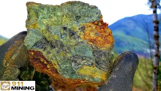 High Grade Silver Filled Rocks Found On A Logging Road!