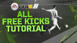 FIFA 16 FREE KICK TUTORIAL / How To Score Free Kicks Goals Everytime / ALL Free Kicks Tutorial