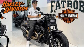 Review Harley Davidson Fat Bob đời 2020 siêu lướt và cập nhật giá những xe đang có tại cửa Hàng