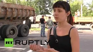 В Донецке строят баррикады 28 мая 2014