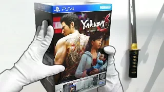 Unboxing YAKUZA 6 PREMIUM EDITION! Collector's Edition "After Hours" The Song of Life