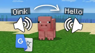 I Put Every Minecraft Sound Through Google Translate 100 Times...