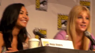 Glee Panel At San Diego Comic Con 2010 - "Santittany" Heather Morris and Naya Rivera