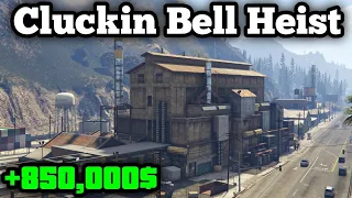GTA 5 Online | Cluckin Bell Heist | Solo | Heimliche Art | FINALE !!!