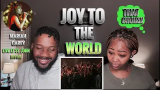 Mariah Carey- Joy To The World Live|St John Divine (Our Reaction)