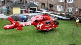 London Air Ambulance Take off