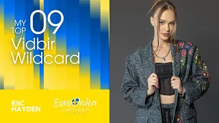 My Top 9 - Vidbir 2024 🇺🇦 (Wildcard Acts) | Eurovision 2024