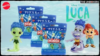 Disney Pixar Minis Luca, Monsters Inc, Coco & Finding Nemo Mystery Mini Figures