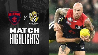 Anzac Day eve | Melbourne v Richmond Highlights | Round 6, 2021 | AFL