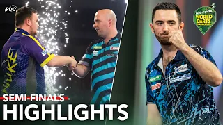 THE FINAL IS SET 🏆 Semi-Final Highlights - 2023/24 Paddy Power World Darts Championship