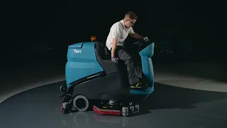 T981 Ride-On Floor Scrubber Operator Training