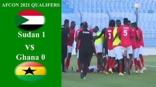 Sudan vs Ghana 1 - 0, Goal and Highlights. AFCON 2021 Qualifiers.