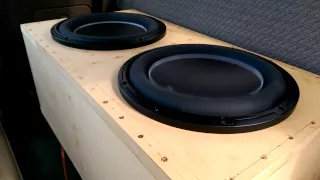 JL Audio 2- 12" W6v3 The Feeling Of bass