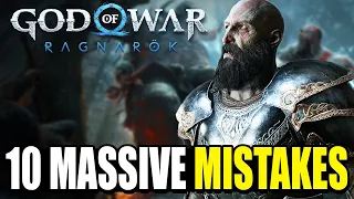 God of War RAGNAROK - 10 Biggest MISTAKES That Are Holding You Back! (Gow Ragnarok Tips & Tricks)