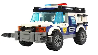 Build a Lego Police Car - QMan MineSets 1933 Bulletproof Jeep