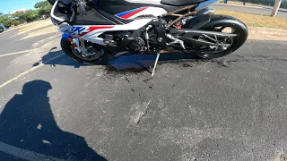 Response to S1000RR blown motor: "Well, that's not good."