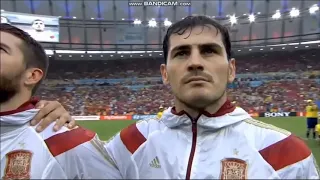 Anthem of Spain vs Chile (FIFA World Cup 2014)