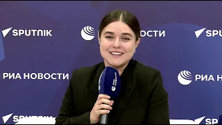 Доклад заместителя директора Центра, Байрамовой Эмилии, на "Россия сегодня"