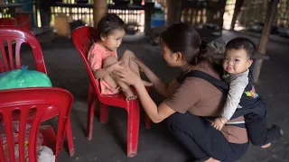 Single Mother Takes Daughter to Find Relatives & Bitter Melon Trellis DIY