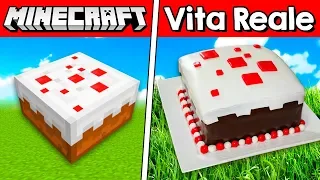 MANGIAMO CIBO DI MINECRAFT PER 24 ORE!