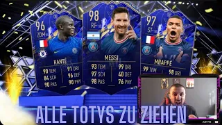 FIFA 22 LIVE: TOTY LIGUE A & PL UPGRADES + WL QUALI🔵🔥🍀SBC´S & PACKS🔵🔥🍀 #deutsch