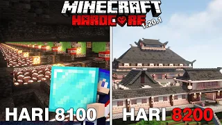 Bertahan Hidup 8200 Hari di Minecraft Hardcore 1.20.1