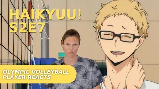 Olympic Volleyball Player Reacts to Haikyuu!! S2E7: "Moonrise"