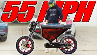 INSANE E–BIKE you can REGISTER AS A MOTORCYCLE