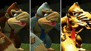 Donkey Kong Country Returns 4K - All Cutscenes Comparison